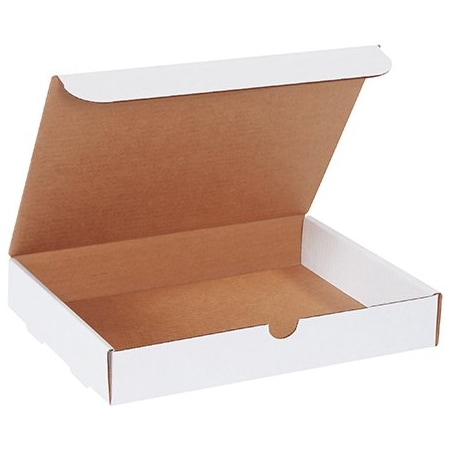 Bsc Preferred 12 1/8 x 9-1/4 x 2'' White Literature Mailers, 50PK BUY00014538